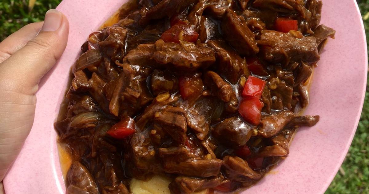 Resep Tumis daging sapi pedas manis oleh Ossye Hady Putri Cookpad