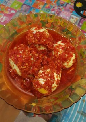 Foto resep Telur lado merah
