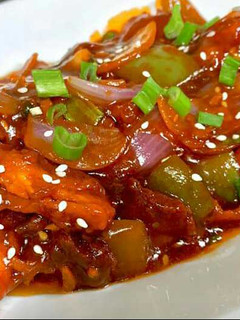 A picture of Chilli Chicken.