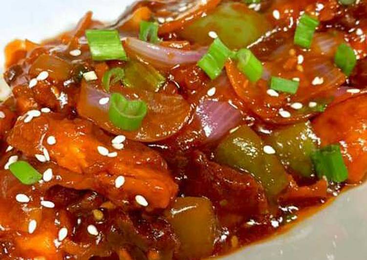 Simple Way to Prepare Favorite Chilli Chicken