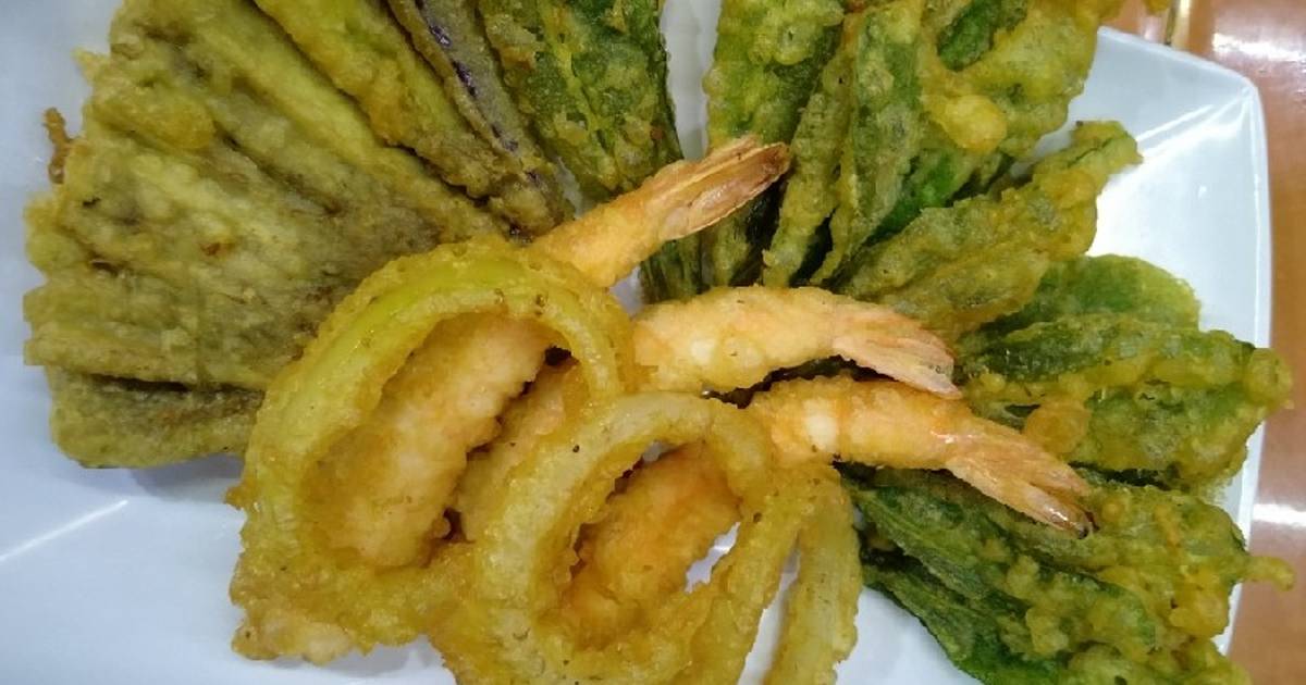 Como hacer tempura de verduras