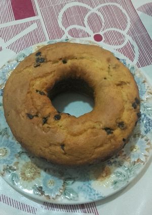 Une photo de Cake au pépites de chocolat
