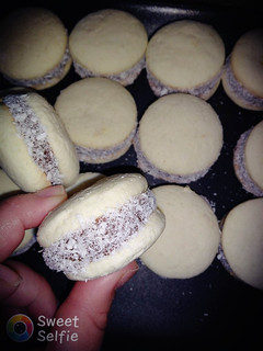 Una foto de Alfajores de maicena