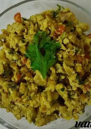 A picture of Egg bhurji.