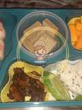 Nasi bento beef teriyaki
