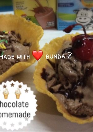 Foto resep Ice cream chocolate homemade