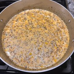 A picture of Vavo's Corn Chowder.