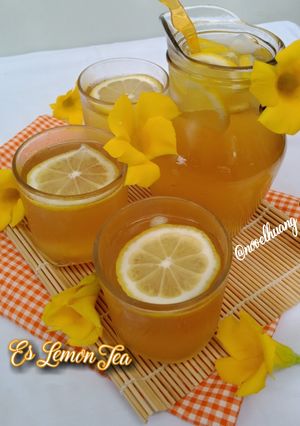 Foto resep Es lemon tea