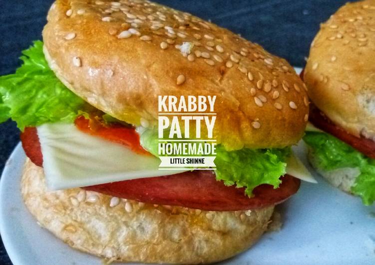 Resep Krabby Patty Homemade Yang Lezat