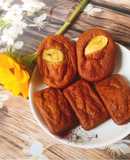 Bánh bông lan chuối (nhanh và gọn 40 phút là có bánh ăn)