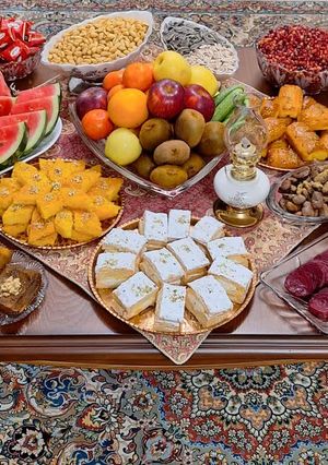عکسی از دستور کدو حلوایی با شیره