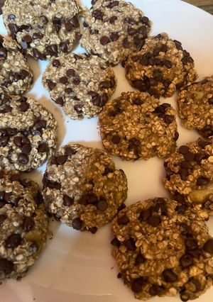 A picture of Banana Oatmeal Breakfast Cookies3-Ingredient.