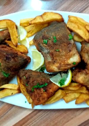صورة لوصفة تتبيلة السمك المقلي🐟