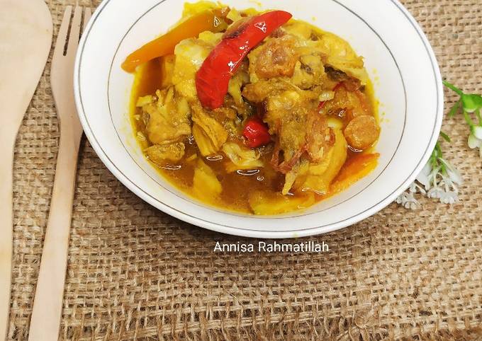 Resep 182. Tongseng Ayam, Bisa Manjain Lidah