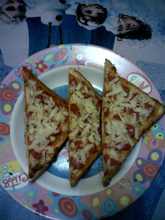 Foto resep Pizza roti tawar praktis