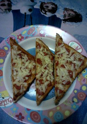 Foto resep Pizza roti tawar praktis