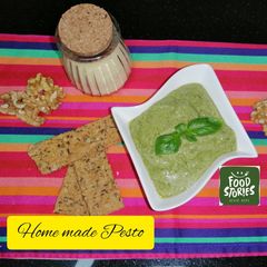 A picture of Homemade Pesto.