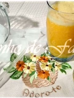 Foto de Néctar de manga-laranja