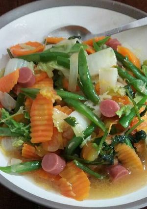 Foto resep Capcay kuah