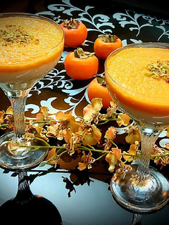 عکسی از دستور پودینگ با سس خرمالو