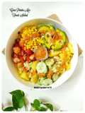 Corn Potato Mix Fruit Salad