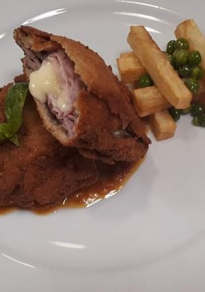 Una foto de Milanesas de Ternera Rellena de Jamón y Queso