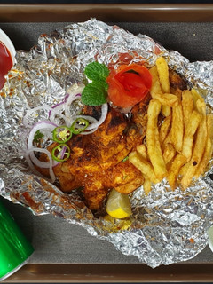 A picture of Lal tikka.
