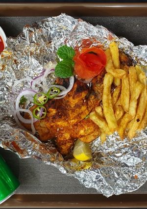 A picture of Lal tikka.