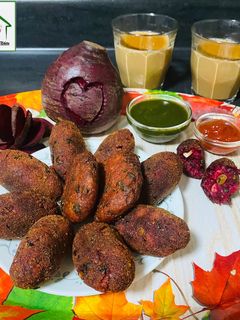 बीटरूट कटलेट (Beetroot cutlet recipe in Hindi) रेसिपी मुख्य फोटो
