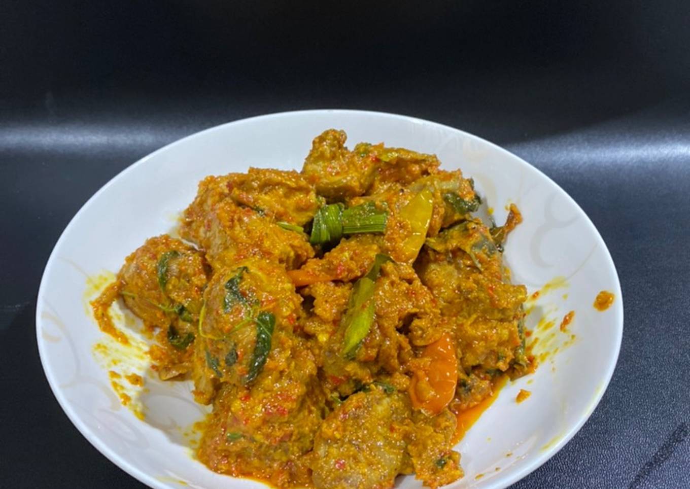Ayam rica-rica kemangi