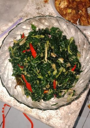 Foto resep Oseng Daun Pepaya