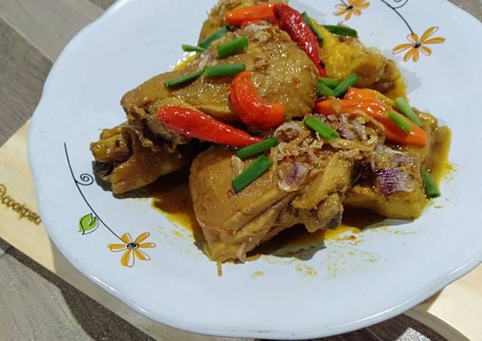 Resep Rendang Ayam Tanpa Santan Oleh Anita Windari Cookpad