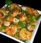 Recipe Mike&#39;s Spicy Garlic Shrimp &amp; Scallop Asian Stir Fry Over.Rice the Can Spoil the Tongue So Delicious