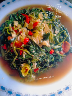 Foto resep 221) tumis kangkung saos tiram