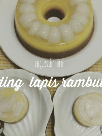 Langkah Mudah untuk Membuat Puding lapis rambutan Ekonomis