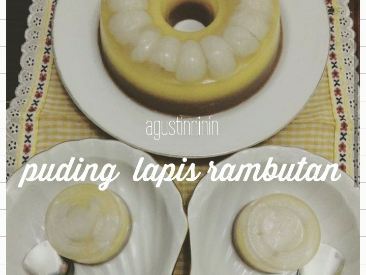 Langkah Mudah untuk Membuat Puding lapis rambutan Ekonomis