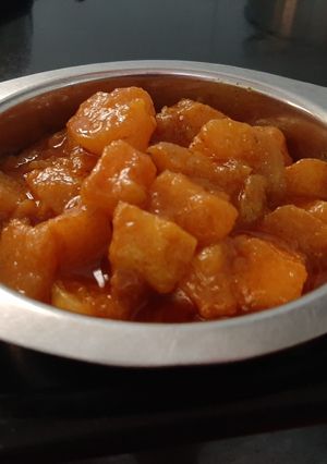 સક્કરટેટી નું શાક (Muskmelon Shak Recipe In Gujarati) રેસીપી મુખ્ય ફોટો