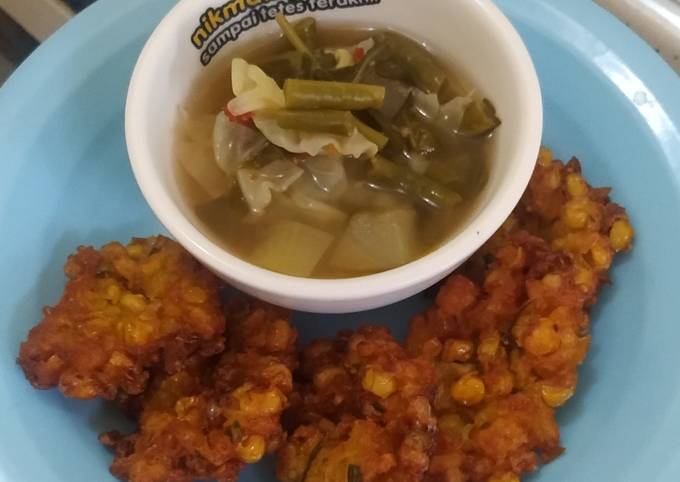 Sayur Asem + Dadar Jagung