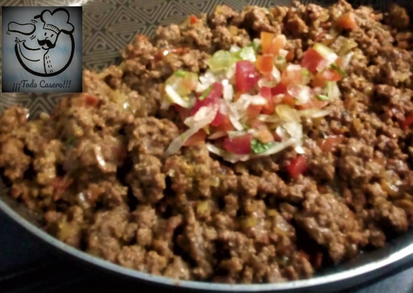 Carne Molida con "VERDURAS"