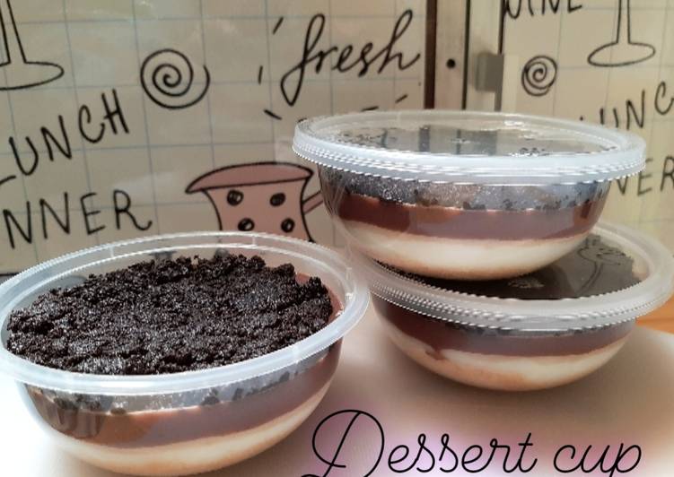 Bahan Dessert cup | Langkah Membuat Dessert cup Yang Bikin Ngiler