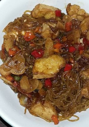 Foto resep Soun tahu kecap pedas