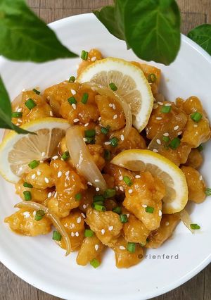 Foto resep Ayam Goreng Saus Lemon