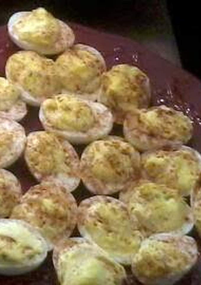 A picture of Best Deviled Eggs EVER!.