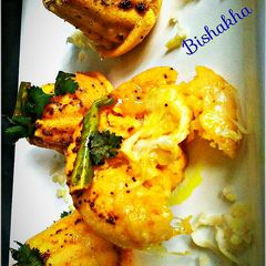 A picture of Cheesy Dhokla.