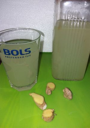 Gyömbéres limonádé 👩⚕️🤒➕ recept fotója