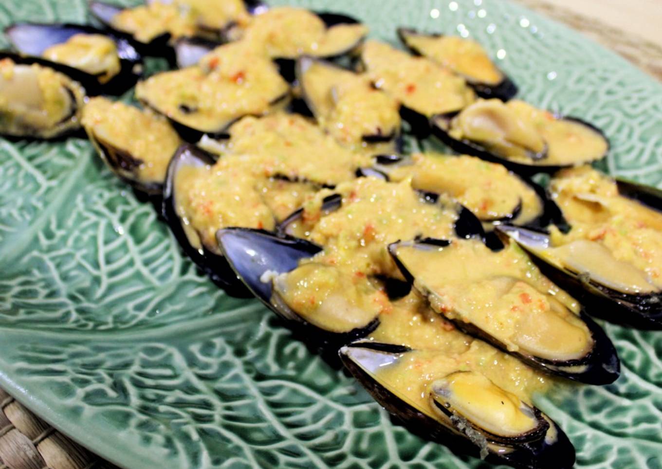 Mejillones con salsa de vinagreta