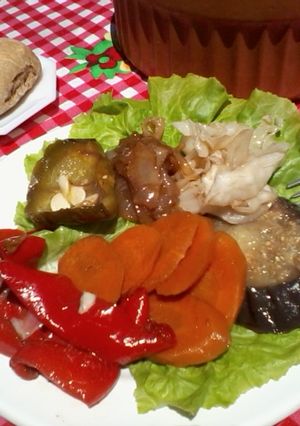 Una foto de Verduras a la vinagreta