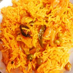 A picture of Yellow rice.