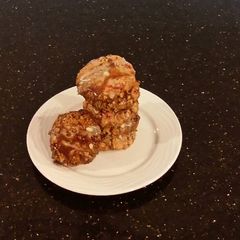 A picture of Cherry Almond Shortbread Cookies.