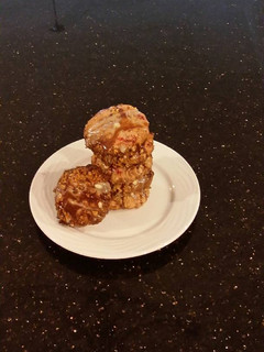 A picture of Cherry Almond Shortbread Cookies.